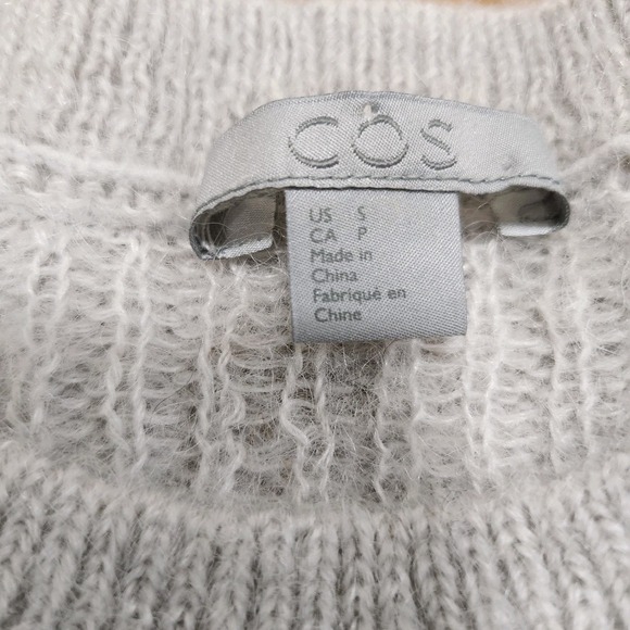 COS Tonal Mohair Jumper Ombre Pullover Minimalist Sweater - Picture 4 of 9